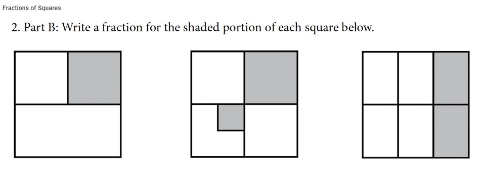 fractional reasoning screener results image of task